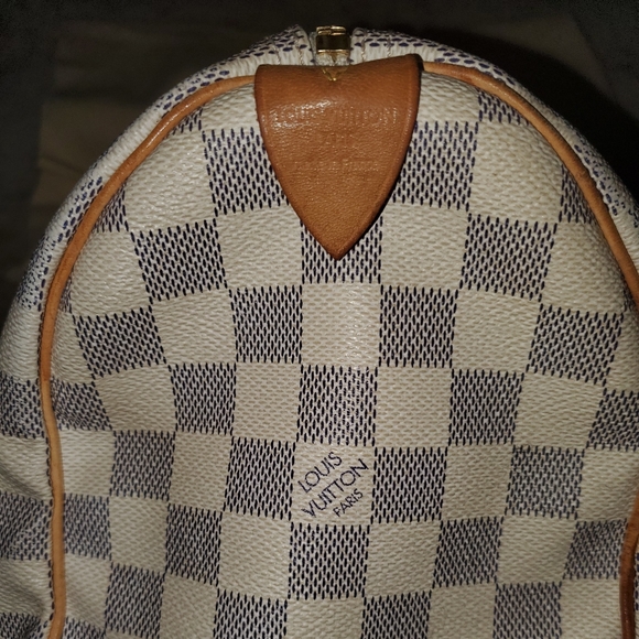 Louis Vuitton Speedy 25 Damier Azur Canvas *Sold* - Picture 4 of 8